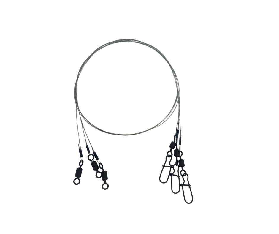 Wire Trace 15lb or 20lb nylon coated - Quick Change
