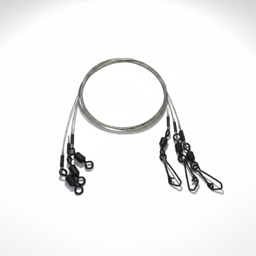 Wire Trace 15lb or 20lb nylon coated - Quick Change