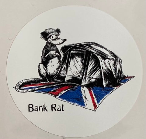 Bank Rat Sticker