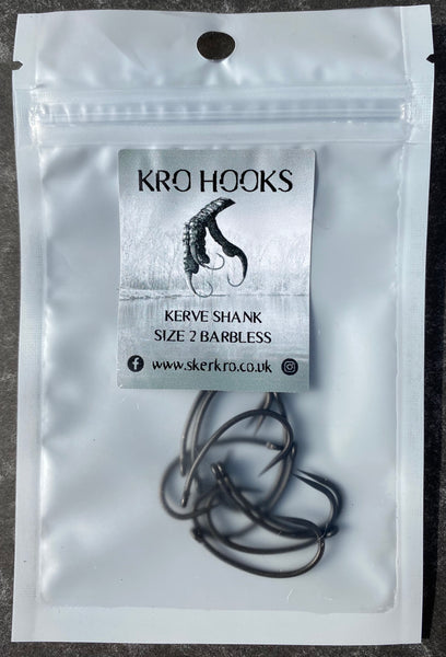 Kerve Shank Hooks Pack of 10