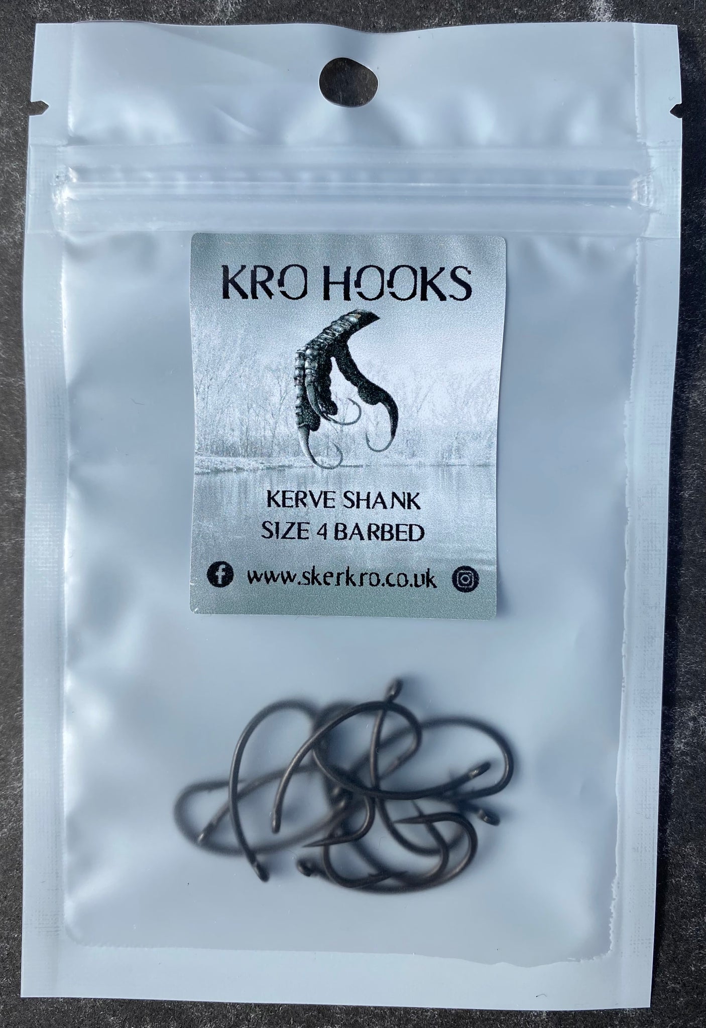 Kerve Shank Hooks Pack of 10