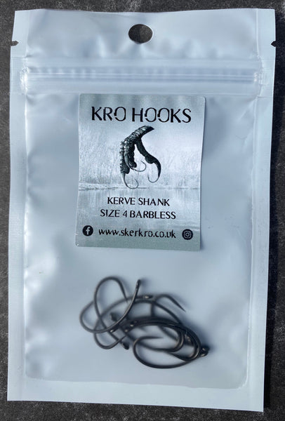 Kerve Shank Hooks Pack of 10