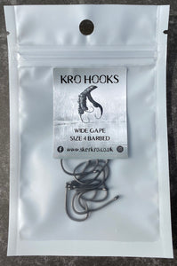 Wide Gape Hooks Pack of 10