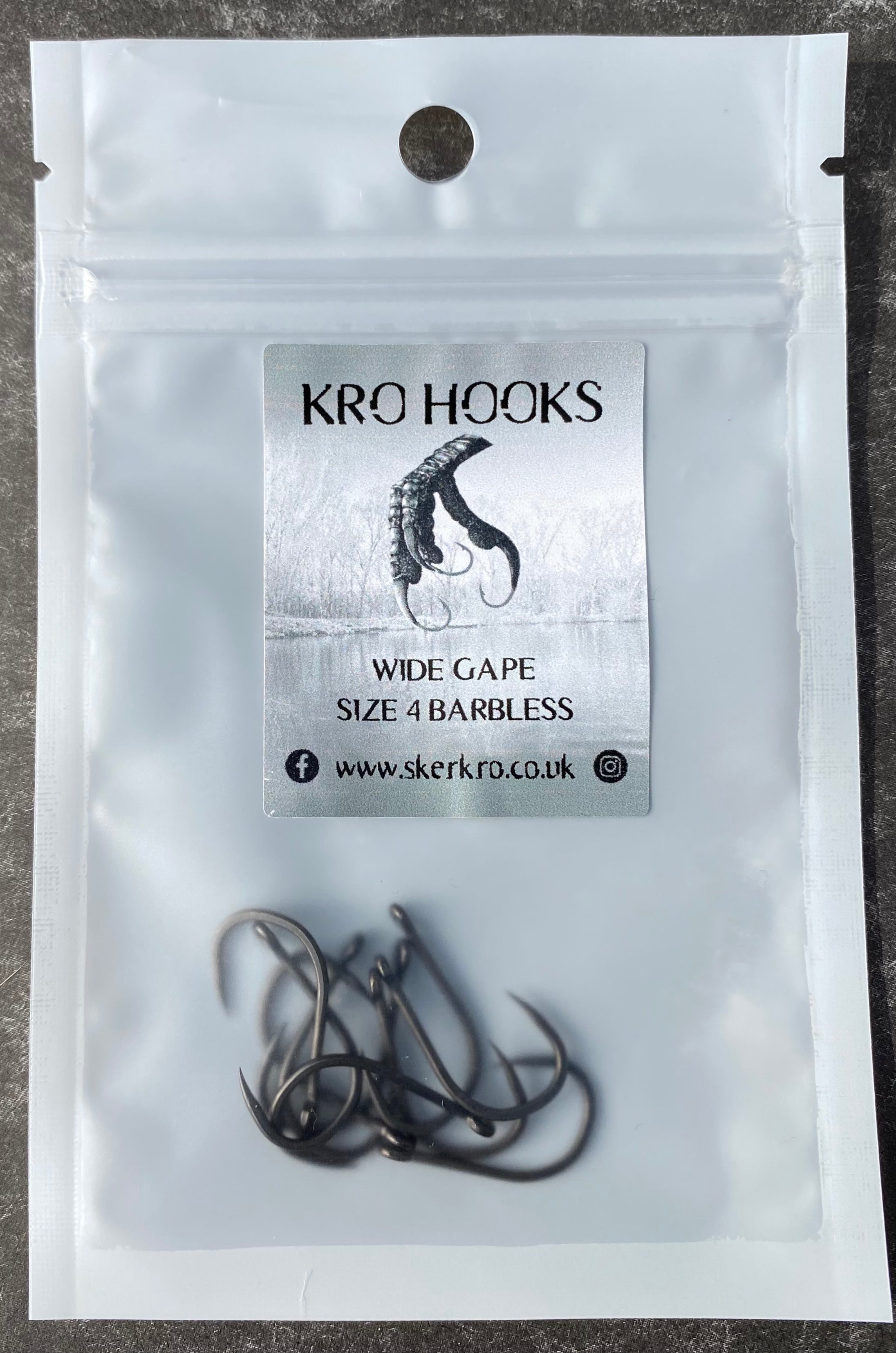 Wide Gape Hooks Pack of 10