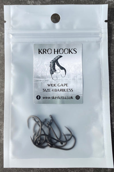 Wide Gape Hooks Pack of 20